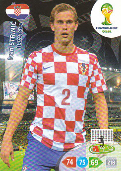 Ivan Strinic Croatia Panini 2014 World Cup #196